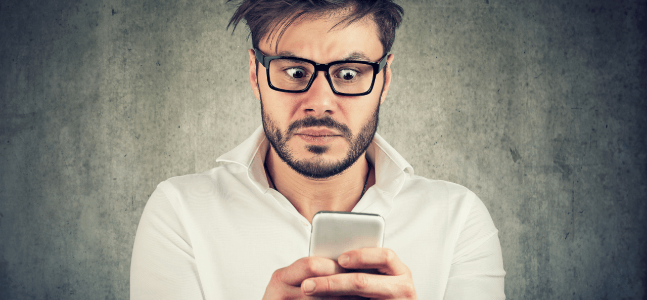 Entrepreneur holding a mobile phone